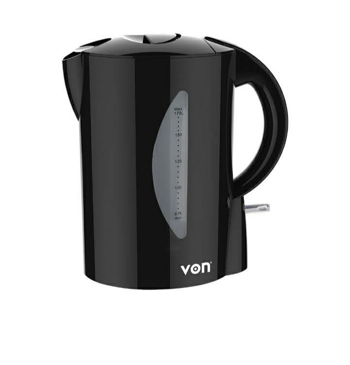VON VSKC17BVK Corded Kettle - 1.7L