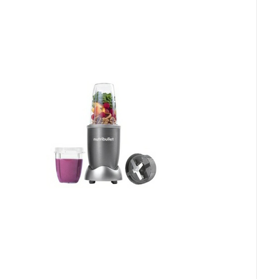 NutriBullet NBR-0612 600W 6 Piece Set - Grey