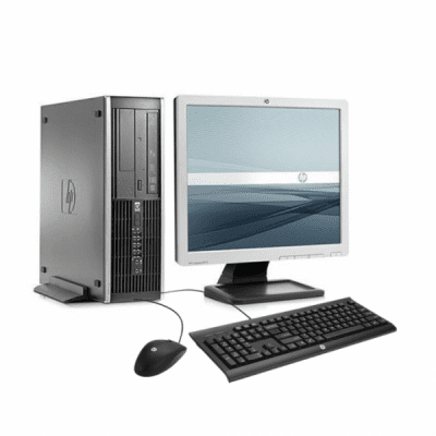 Hp Computer Full Desktop Core i5 4GB RAM 500GB HDD 17″ Monitor