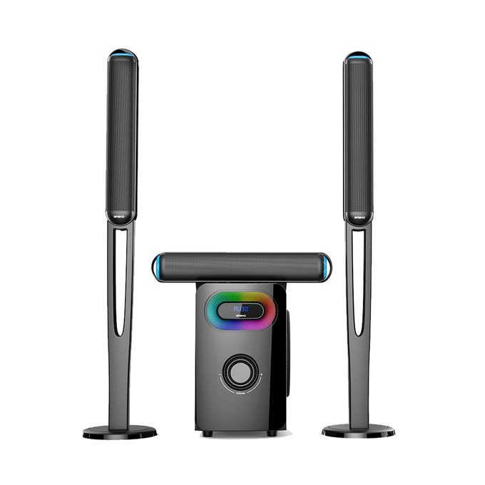 Royal R906 Tall Boys Speaker 110W – 3.1CH Bluetooth Subwoofer